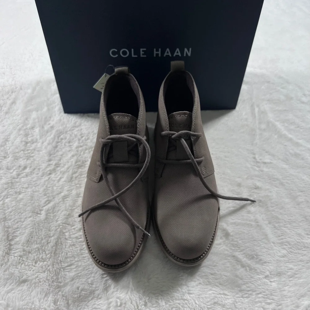 Cole Haan Grand Atlantic CK WR‎ Mens 7 Morel Dune Chukka Boots C37846 New